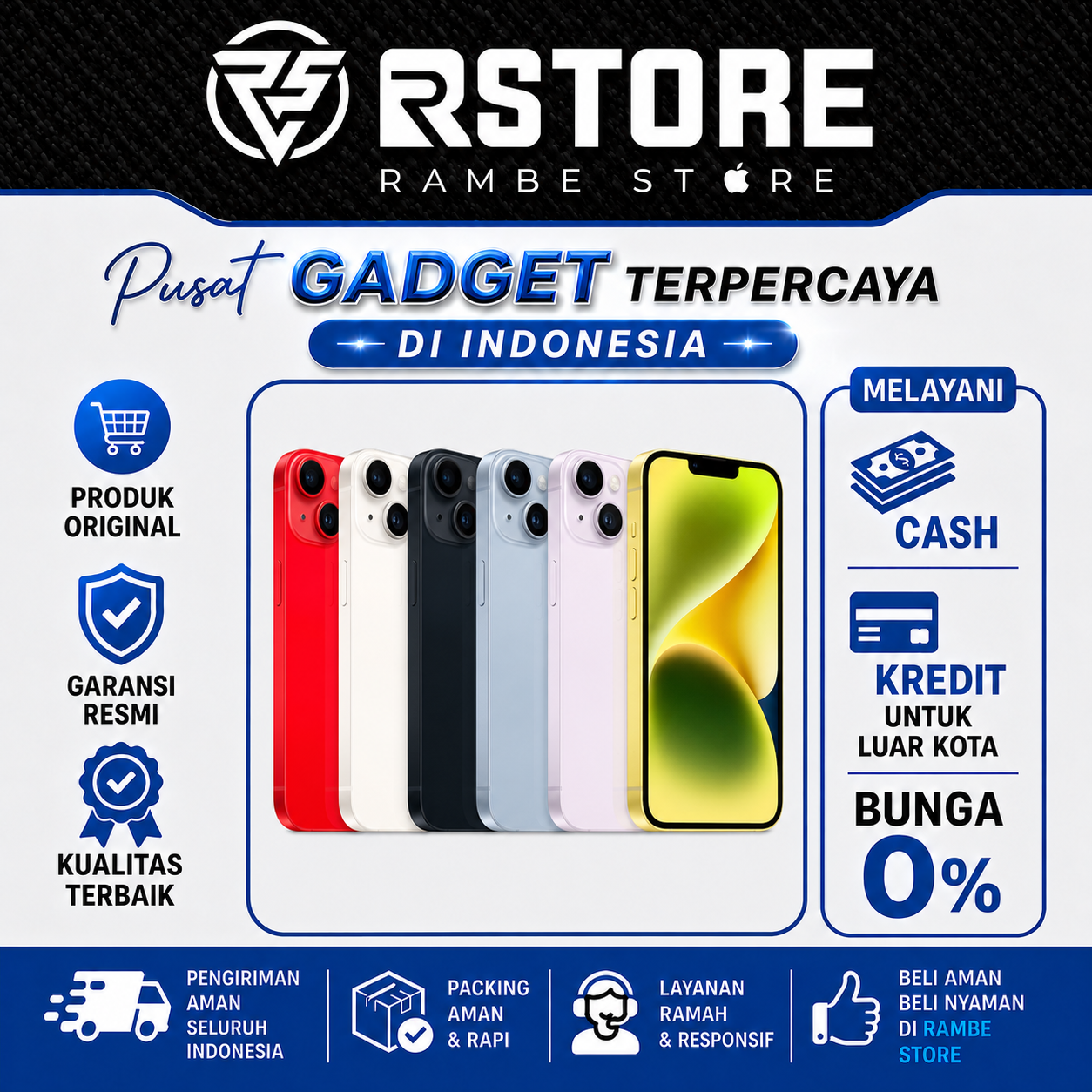 iPhone 14 NEW GARANSI INDONESIA  